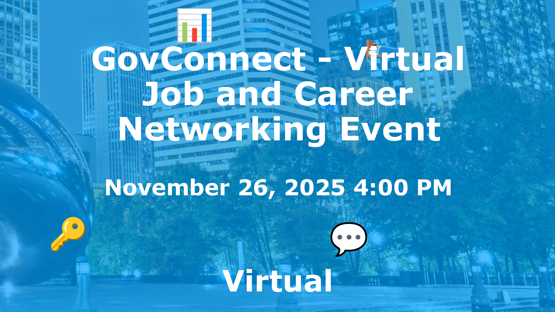 GovConnect - Virtual Job and Career Networking Event event image